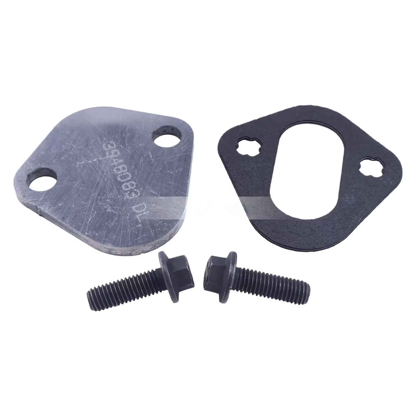 Billet Fuel Lift Pump Plate Cover for Dodge Cummins 4BT 6BT 5.9L 12V