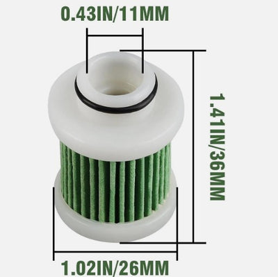 Boat Engine 6D8-WS24A-00 6D8-24563-00 Fuel Filter for Yamaha Outboard Motor 30HP-115HP, for Sierra 18-79799