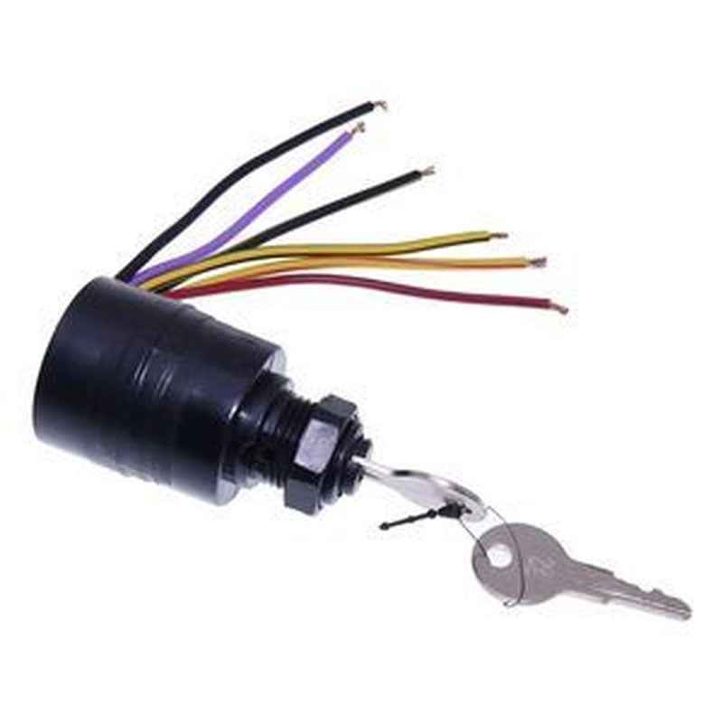 6-Wire 3-Position Ignition Switch 87-17009A2 for Mercury Outboard Control Box
