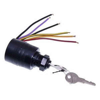 6-Wire 3-Position Ignition Switch 87-17009A2 for Mercury Outboard Control Box