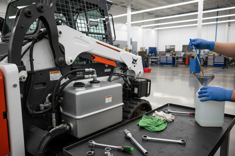 How to Perform Oil Maintenance on BOBCAT Loaders