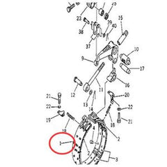 Brake Band Assembly 144-33-52111 for Komatsu D70-LE, D75A-1, D60PL-8