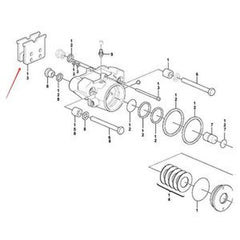 Brake Pad Kit VOE17410989 for Volvo A25G A30G A35G A40G A45G Articulated Dump Truck buymachineryparts