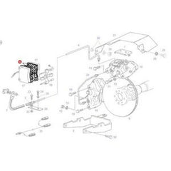 Brake Pad Kit F198104072011 for Fendt GT 365/380/Farmer 250-515
