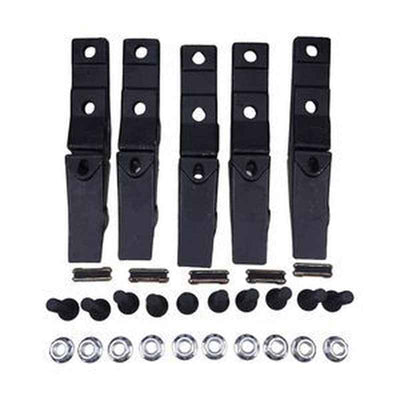 5-Piece Bolt-On Teeth & Pins Assembly 6737322 for Bobcat Skid Steer Buckets
