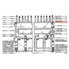 Bushing 2H-2330 for Caterpillar Cat D353C Engine & Dozer 594 D9E D9G D9H
