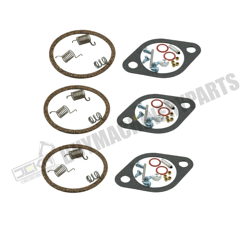 3 Pieces Carburetor Rebuild Kit 809735A1 for Mercury Force 90-95 HP 1996-1997 1999 buymachineryparts