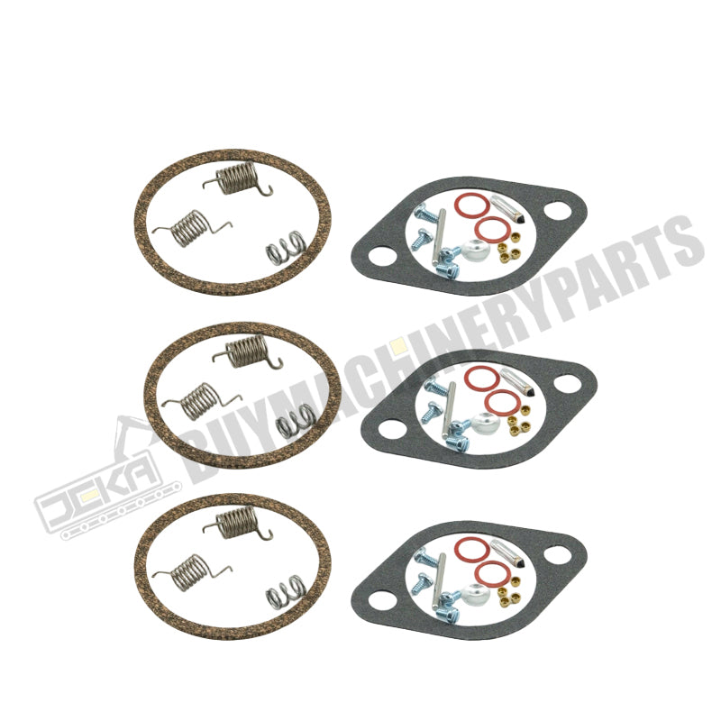 3 Pieces Carburetor Rebuild Kit 809735A1 for Mercury Force 90-95 HP 1996-1997 1999 buymachineryparts