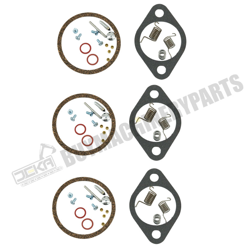 3 Pieces Carburetor Rebuild Kit 809735A1 for Mercury Force 90-95 HP 1996-1997 1999 buymachineryparts