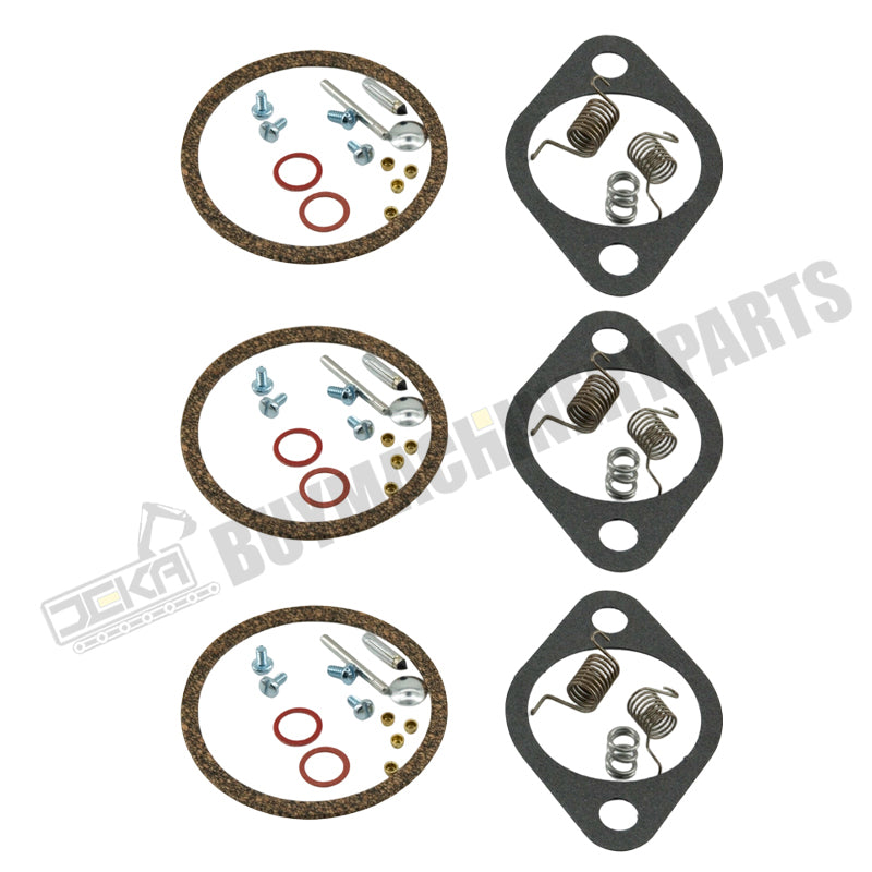 3 Pieces Carburetor Rebuild Kit 809735A1 for Mercury Force 90-95 HP 1996-1997 1999 buymachineryparts