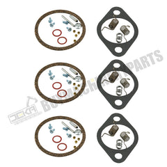 3 Pieces Carburetor Rebuild Kit 809735A1 for Mercury Force 90-95 HP 1996-1997 1999 buymachineryparts
