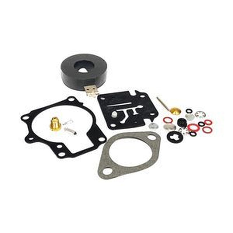 Carburetor Repair Kit w/ Float 0396701 for Johnson Evinrude