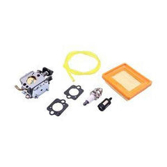 Carburetor Kit w/ Spark Plug & Fuel Line for Stihl BR400/420/320/380 (4203-120-0601)