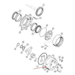 Carrier Assembly 100553A1 for New Holland LV80 U80 U80B 555E 575E 675E B100B B110B B95B LB110 LB75 LB90 LB95