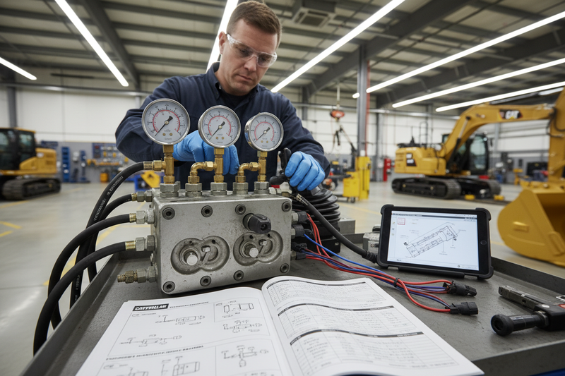 Caterpillar Excavator Hydraulic Control Solutions