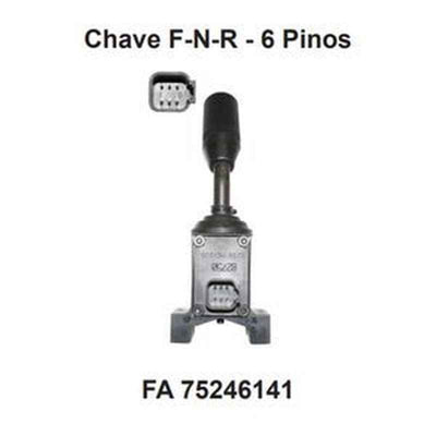 6-Pin F-N-R Shifter 75246141 for Case FA