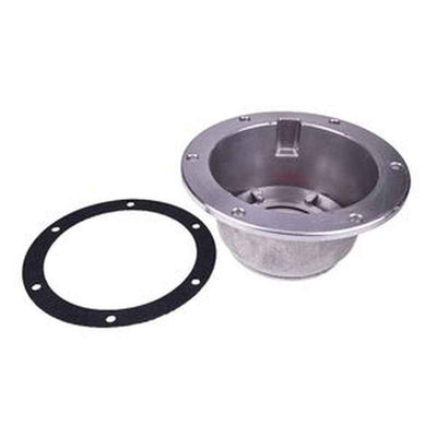 Chromed Trailer Hub Cap 340-4195 Replacement for Stemco