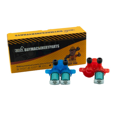 Válvula de entrada de água fria e quente W10240949/W10240948 para máquinas de lavar roupa Whirlpool