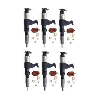 Common Rail Injector DZ100212 for John Deere Excavator 160DLC 160GLC 180GLC 200DLC 200G 210G 210GLC 2154D Engine