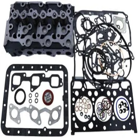 D1503 D1503-M-E2B D1503-M-E3B Complete Cylinder Head for Kubota Engine ...