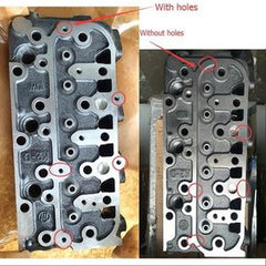 Complete Cylinder Head for Kubota Engine Fits Bobcat Excavator E27, L23, L28