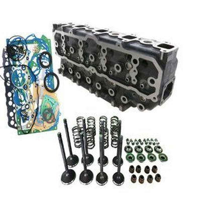 Complete Cylinder Head Kit with Valves 804C-33 804D-33 for Perkins Engine