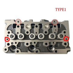 Culatas completas para Kubota B7300HSD y Bobcat 316/320/322