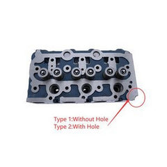 Cylinder Head for Kubota D750 D750-B Engine B5200D B5200E B7100 Tractor - Buymachineryparts