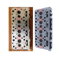 Complete Cylinder Head Kit with Gasket 15476-03043 fit HITACHIKUBOTANEW HOLLANDNISSAN Kubota KX151/K101/L3350/R400