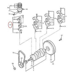 Connecting Rod for New Holland Tractor TC24D SBA115026340