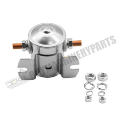 Interruptor de relé solenóide de serviço contínuo 1114208 1114218 Niquelado 100Amp para carrinho de golfe de guincho 12V 