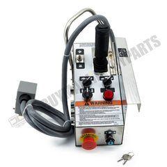 Control Box Assembly with Joystick 400091 400091AJ Fit for Skyjack Scissor Lift Sj-600 Series SJ800 Model 7027