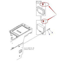 Controller 417-18-31411 for Komatsu WA200-5 Excavator