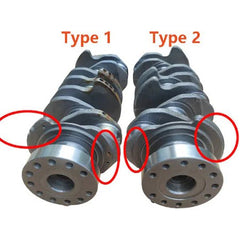 Crankshaft 02/202527 for Perkins Engine 1104-44 JCB Backhoe Loader 3CX 4CX 2CX 2CXS 2CXSL 2CXL