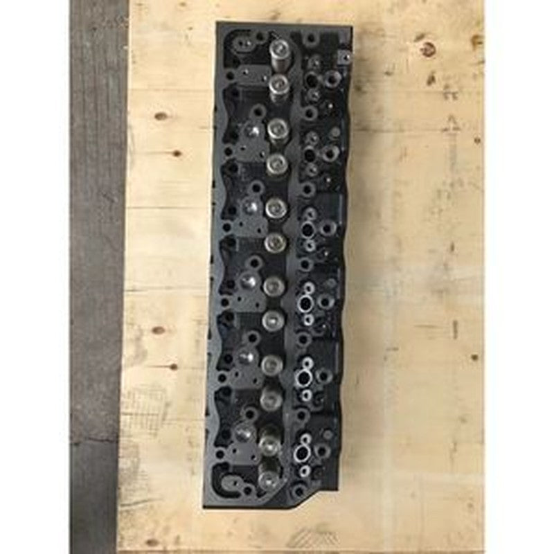Complete Cylinder Head Kit with Valves for Daewoo Doosan SOLAR 130-III 130LC-V 150LC-V 170-III 170LC-V 200W-V 220LC-V