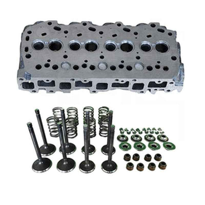 Complete Cylinder Head Kit with Valves 1DZ for Toyota 5FD/6FD Forklift