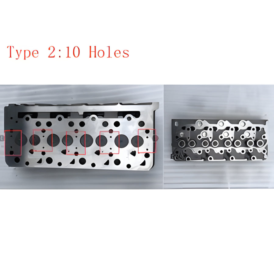 Complete Cylinder Head 1G780-03042 for Kubota V2203-M Engine KX121-3 KX161-3 L4300DT L4300F L4330DT/GST/HST(C) L4630DT/GST(C)/HST R520S