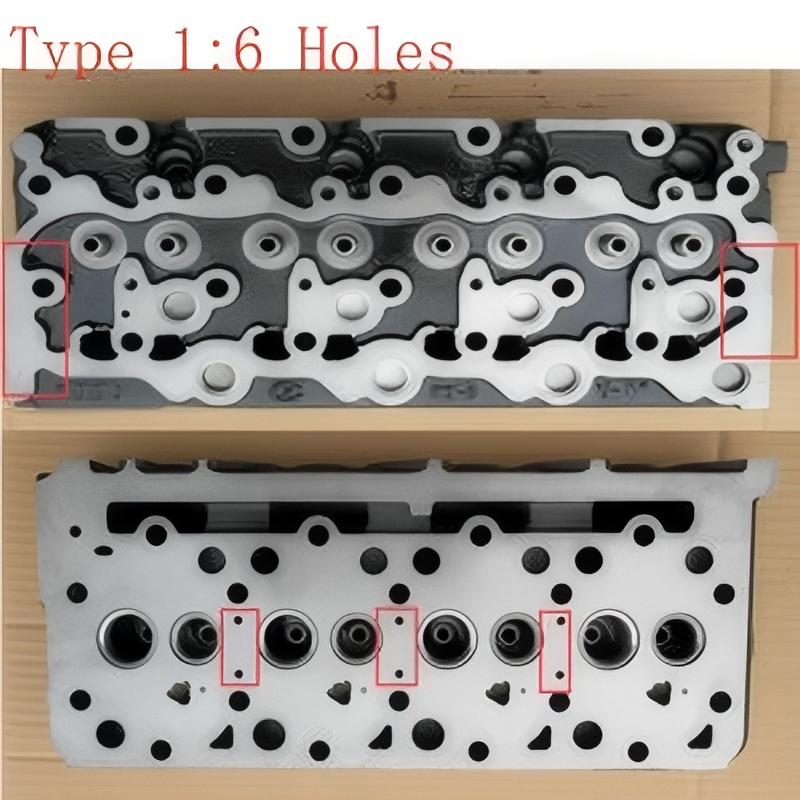 Complete Cylinder Head 1G780-03042 for Kubota V2203-M Engine KX121-3 KX161-3 L4300DT L4300F L4330DT/GST/HST(C) L4630DT/GST(C)/HST R520S
