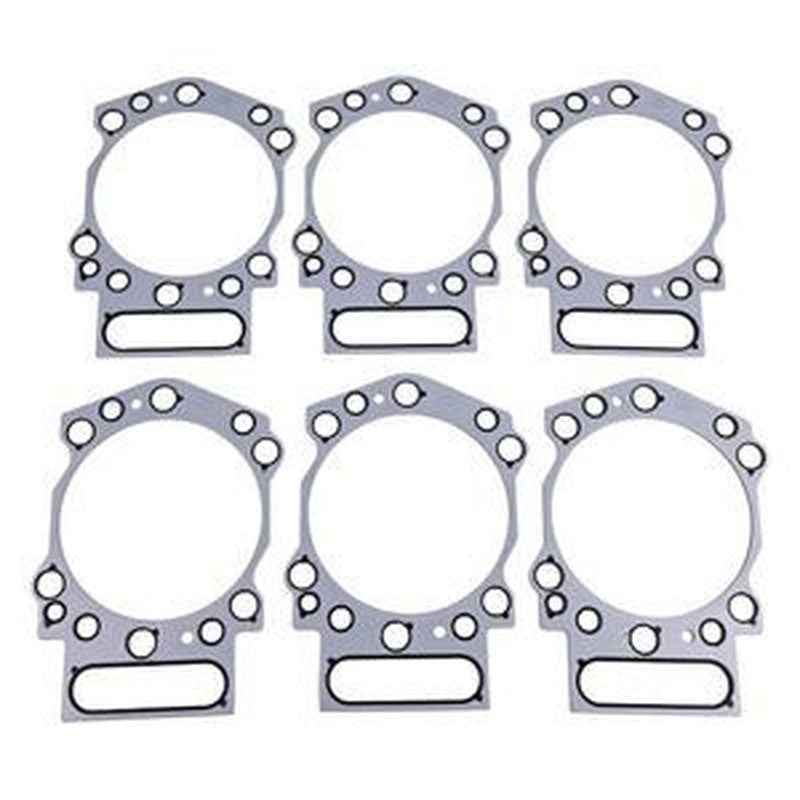 Cylinder Head Gasket Set of 6 3634664 for Cummins KTA19/38/50 Engines