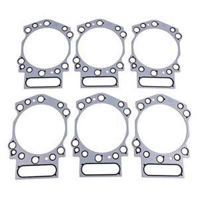 Cylinder Head Gasket Set of 6 3634664 for Cummins KTA19/38/50 Engines