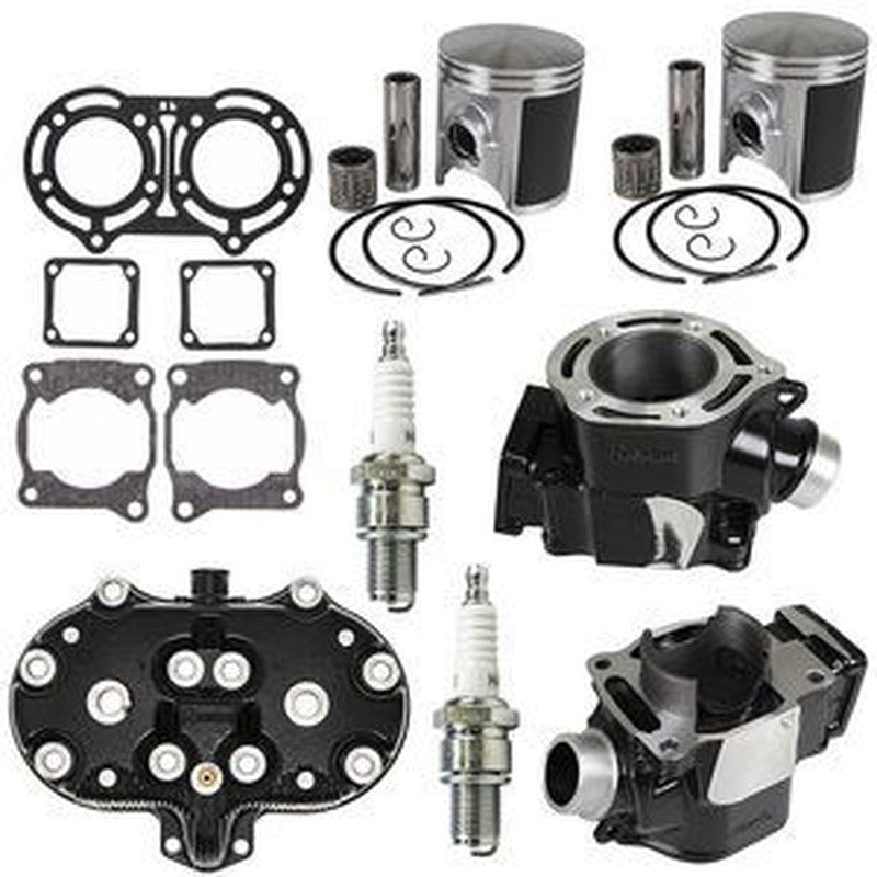 Top End Kit Cylinder Head Piston Gasket for Yamaha Banshee 350 (1987-2006)