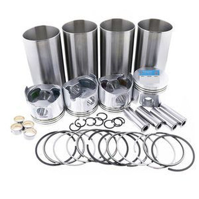 Cylinder Liner Kit (4pcs) for Yanmar 4TNV98 & Komatsu S4D98E Engines