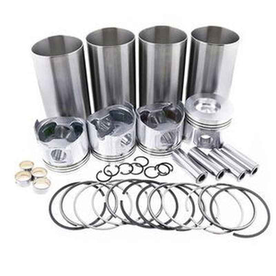 Cylinder Liner Kit (4pcs) for Yanmar 4TNE88 & John Deere 4022 Engines