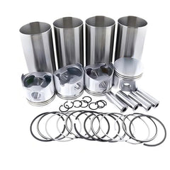 Cylinder Liner Kit fit CASEDOOSANHITACHIISUZUJCBJOHN DEEREKATOSUMITOMOTAKEUCHI Isuzu 4JJ1/4JJ1T Engine