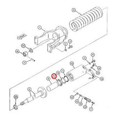 Kit de vedação do cilindro 164260A1 para CASE CX290/330/300D/350/9050B