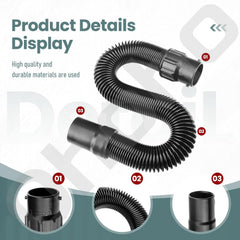 140G04-3 1In X 6.5Ft Anti-Static Flexible Hose for M-Akita 18V Lxt Vacuum