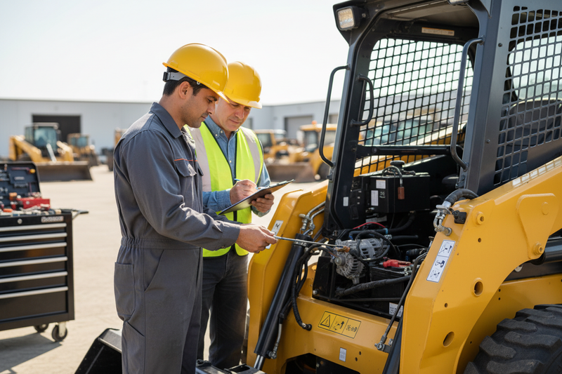 Five Preventative Maintenance Tips for Skid Steer Loaders