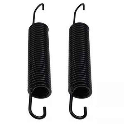 2-Piece Deck Idler Tension Extension Spring for John Deere 340D-65 RX63 9400 9510 C670