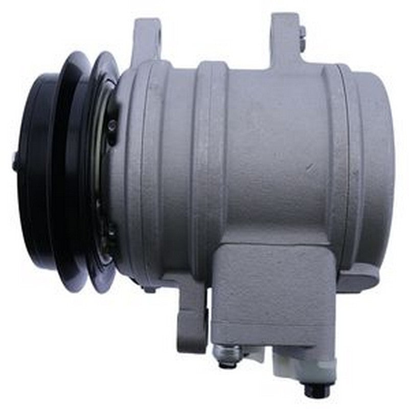 A/C Compressor with Single Groove 12volt Cluch for Mahindra Tractor 4510 5010 2538 6010 6110 Delphi SP10