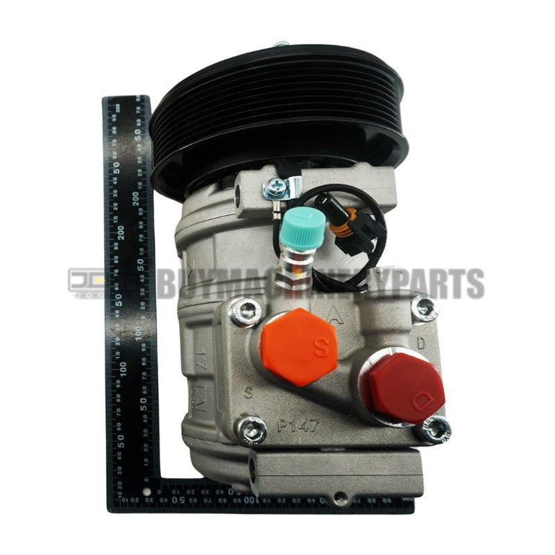A/C Compressor AH169875 for Denso 10PA17C John Deere Tractor 5085 5410 6403 7610 7715 7800 7200 7400 8100 8200 8300 8330 9400 9100 9200 9220 9300 9320